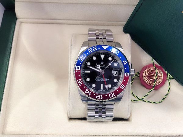 with original box watch sapphire glass 40mm gmt 116719 116719blro asia 2813 movement automatic mens watch watches, Slivery;brown
with original box watch sapphire glass 40mm gmt 116719 116719blro asia 2813 movement automatic mens watch watches, Slivery;brown