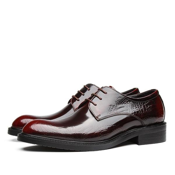 fashion black / wine red formal shoes mens dress shoes genuine leather groom boys prom
fashion black / wine red formal shoes mens dress shoes genuine leather groom boys prom