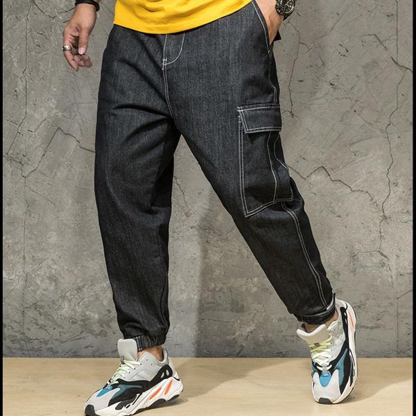 men clothing casual waist length denim trousers jeans leggings pants large size brand trousers fatty classic dropship, Blue 
men clothing casual waist length denim trousers jeans leggings pants large size brand trousers fatty classic dropship, Blue