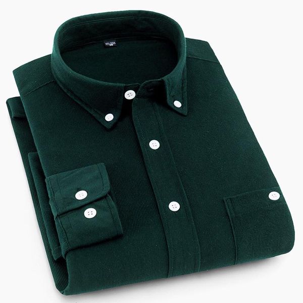 men's casual shirts quality 100%cotton corduroy long sleeved button fashion soft comfortable clothes drop coat, White;black
men's casual shirts quality 100%cotton corduroy long sleeved button fashion soft comfortable clothes drop coat, White;black