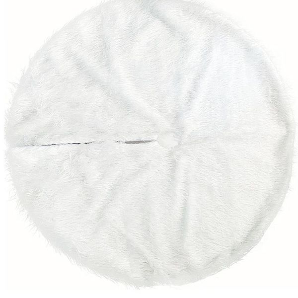 christmas decorations decoration tree skirt white round long plush carpet year xmas home mat 78/90/122cm
christmas decorations decoration tree skirt white round long plush carpet year xmas home mat 78/90/122cm