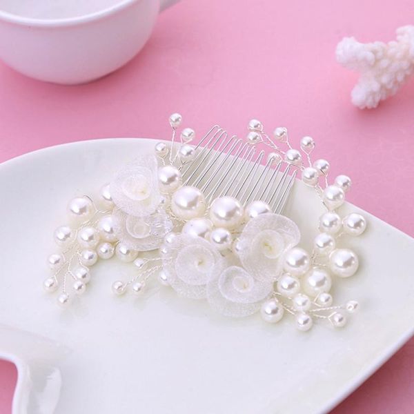 1pc luxury pearl bridal hair accessories wedding hair comb soft copper artificial flower comb wedding headpiece, Golden;silver
1pc luxury pearl bridal hair accessories wedding hair comb soft copper artificial flower comb wedding headpiece, Golden;silver