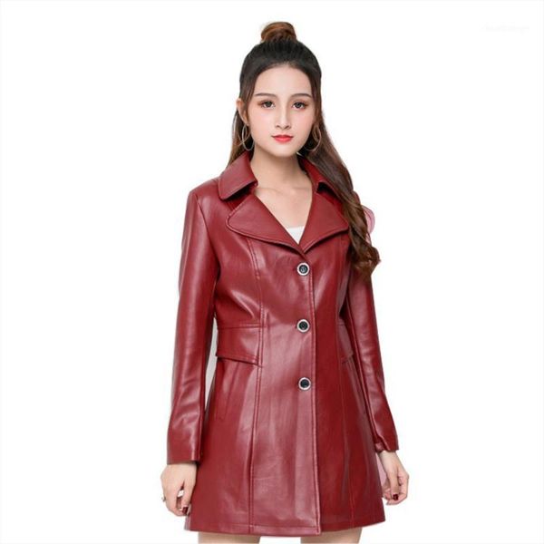 long pu leather coat women 2019 casual single breasted faux leather motorcycle jackets autumn female plus size 4xl 5xl outwear1, Black
long pu leather coat women 2019 casual single breasted faux leather motorcycle jackets autumn female plus size 4xl 5xl outwear1, Black