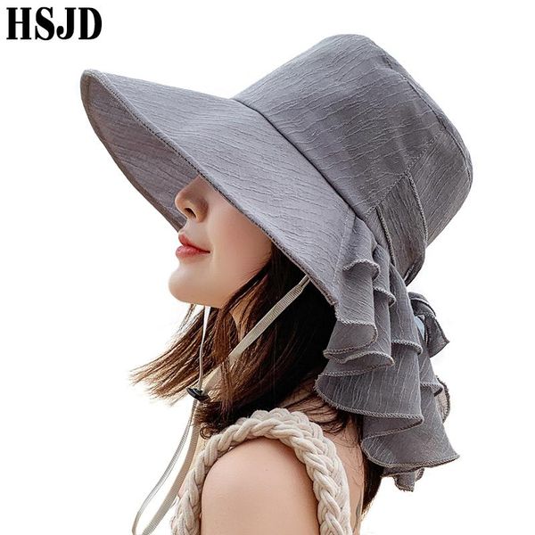 wide brim hats women summer foldable sun neck protect sunshade cap female elegant ventilation cotton linen anti-uv beach hat, Blue;gray
wide brim hats women summer foldable sun neck protect sunshade cap female elegant ventilation cotton linen anti-uv beach hat, Blue;gray