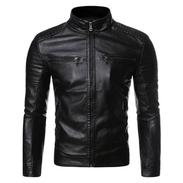 negizber winter leather jacket men solid slim fit mens coat and jackets thick fleece wool jacket men warm outwear coats, Black;brown
negizber winter leather jacket men solid slim fit mens coat and jackets thick fleece wool jacket men warm outwear coats, Black;brown