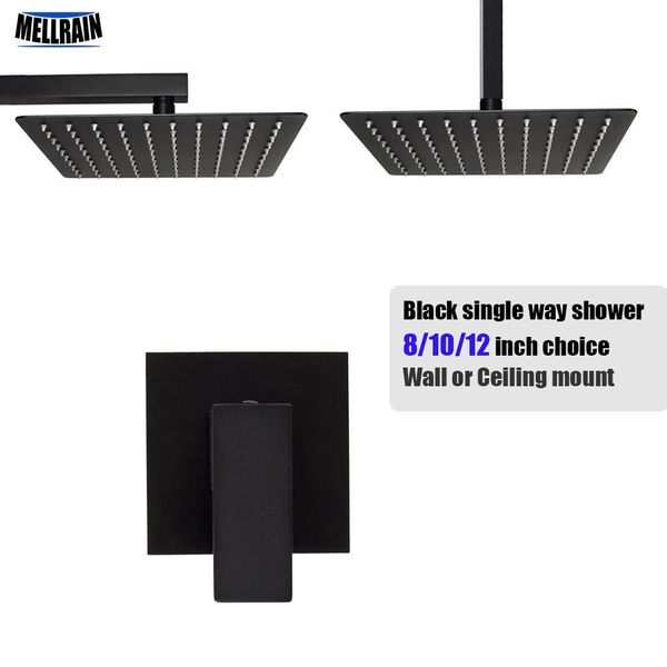 quality black plated single handle bath shower set square water mixer wall or ceiling mounted rain shower head 8 10 12 inch qylmsz mywjqq
quality black plated single handle bath shower set square water mixer wall or ceiling mounted rain shower head 8 10 12 inch qylmsz mywjqq