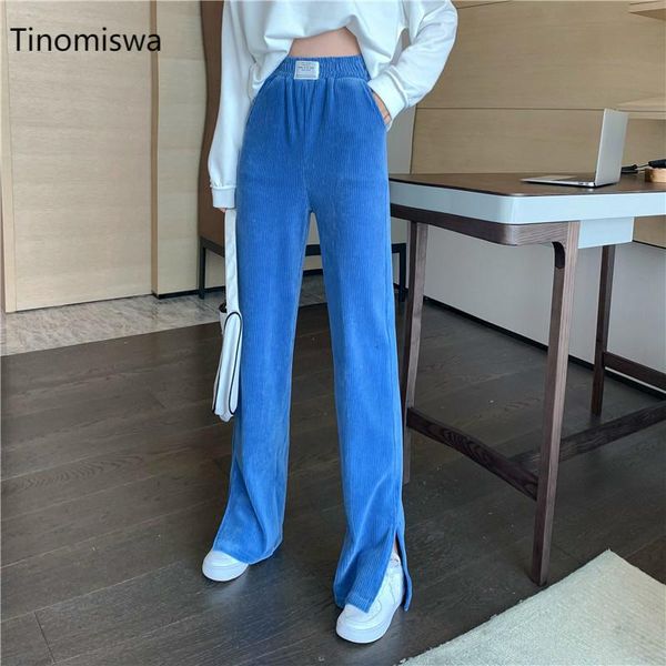 women's pants & capris korean style corduroy solid fashion stretch high waist ladies trousers spring 2021 casual loose pantalones a727, Black;white
women's pants & capris korean style corduroy solid fashion stretch high waist ladies trousers spring 2021 casual loose pantalones a727, Black;white