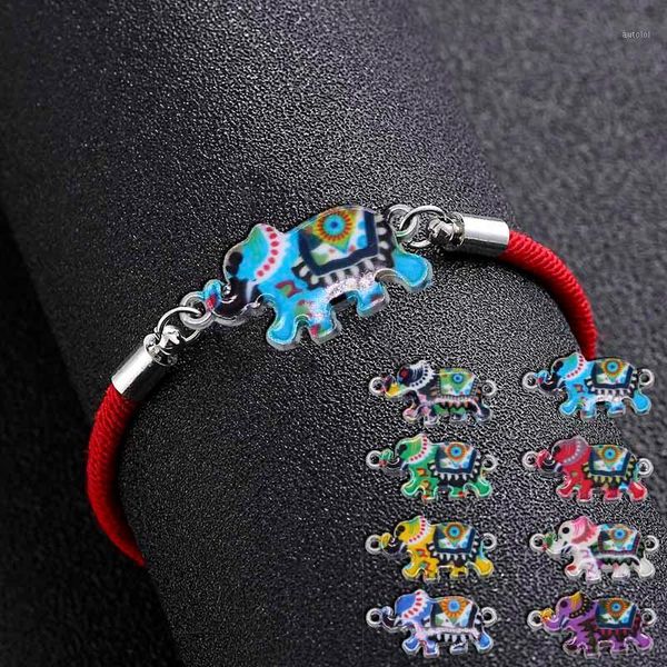 enamel elephant charm bracelet friendship gift red thread adjustable wish bracelet woman child jewelry wholesale animal1, Golden;silver
enamel elephant charm bracelet friendship gift red thread adjustable wish bracelet woman child jewelry wholesale animal1, Golden;silver