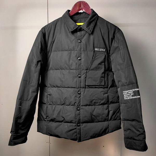 2021 the new new fashion shirt collar back male jacket down wf6603 y7k4, Black
2021 the new new fashion shirt collar back male jacket down wf6603 y7k4, Black