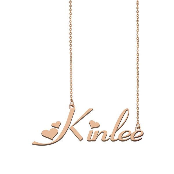 kinlee name necklace custom nameplate pendant for women girls birthday gift kids friends jewelry 18k gold plated stainless steel, Silver
kinlee name necklace custom nameplate pendant for women girls birthday gift kids friends jewelry 18k gold plated stainless steel, Silver