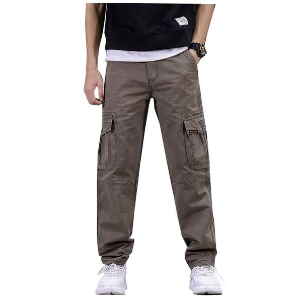 men's pants 2021 mens cargo casual overalls army oustdoor tactical trousers multi-pockets baggy men cotton, Black
men's pants 2021 mens cargo casual overalls army oustdoor tactical trousers multi-pockets baggy men cotton, Black