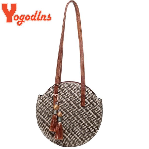 yogodlns round straw bags handmade small woven beach crossbody bag circle bohemia women summer rattan bag handbags 201014
yogodlns round straw bags handmade small woven beach crossbody bag circle bohemia women summer rattan bag handbags 201014