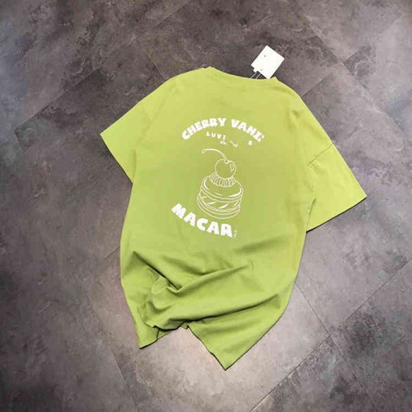 2022 factory wholesale new high college avocado front static version back printed women's t-shirt pullover short sleeve 07122, White
2022 factory wholesale new high college avocado front static version back printed women's t-shirt pullover short sleeve 07122, White