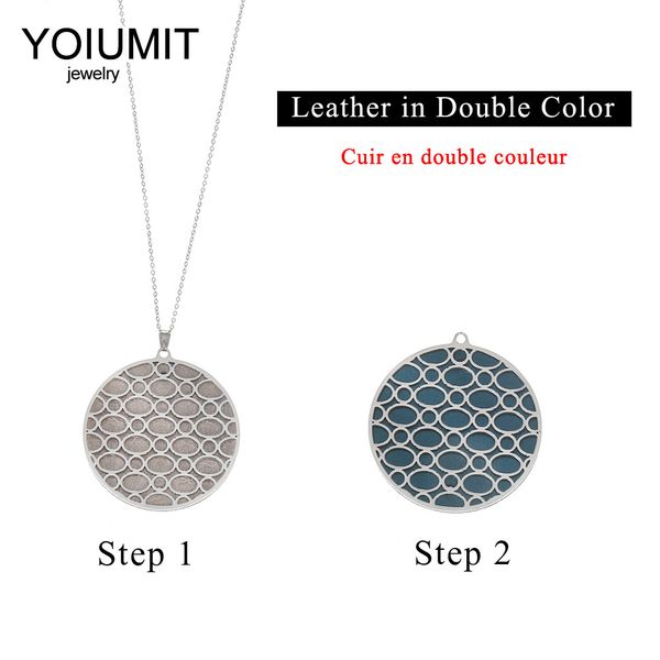 cremo couples jewelry necklaces stainless steel interchangeable leather pendants necklace charm round collie 0927, Silver
cremo couples jewelry necklaces stainless steel interchangeable leather pendants necklace charm round collie 0927, Silver