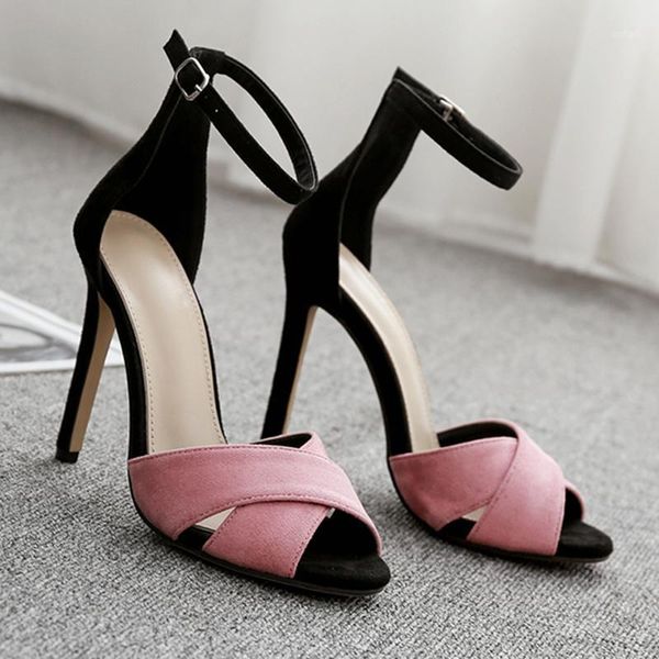 sandals ladies summer 11.5cm stiletto high heel pointed fish mouth heels daily shoe buckle strap heels1, Black
sandals ladies summer 11.5cm stiletto high heel pointed fish mouth heels daily shoe buckle strap heels1, Black