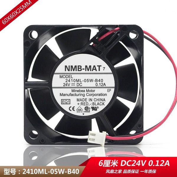 original waterproof nmb 2410ml-05w-b40 / b49 6025 24v 0.12a frequency converter cooling fan
original waterproof nmb 2410ml-05w-b40 / b49 6025 24v 0.12a frequency converter cooling fan
