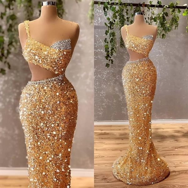 arabic gold sparkly mermaid prom dresses beaded crystals one shoulder evening formal party second reception gowns cg001, Black
arabic gold sparkly mermaid prom dresses beaded crystals one shoulder evening formal party second reception gowns cg001, Black
