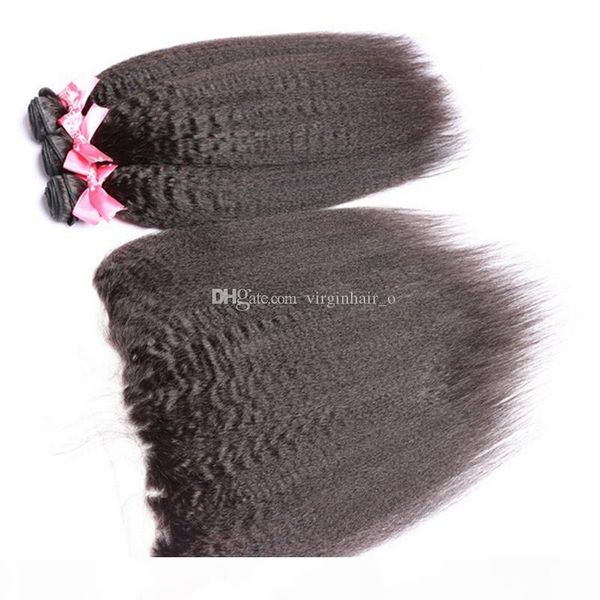8a mongolian afro kinky straight lace frontal closure with bundles 100 human hair italian coarse yaki with lace frontal closure 4 pics lot, Black
8a mongolian afro kinky straight lace frontal closure with bundles 100 human hair italian coarse yaki with lace frontal closure 4 pics lot, Black