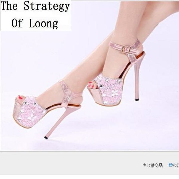 2021 summer fashion super heigh heel nightclub show rhinestone ladies shoes ankle buckle fishmouth women sandals size 35-40, Black
2021 summer fashion super heigh heel nightclub show rhinestone ladies shoes ankle buckle fishmouth women sandals size 35-40, Black
