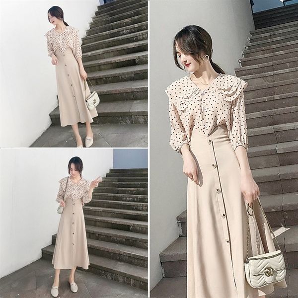 im2dq summer clothes 2019 new women's minority women's national skirtsclothing fashionable age-reducing polka dot french dressskir, Gray
im2dq summer clothes 2019 new women's minority women's national skirtsclothing fashionable age-reducing polka dot french dressskir, Gray