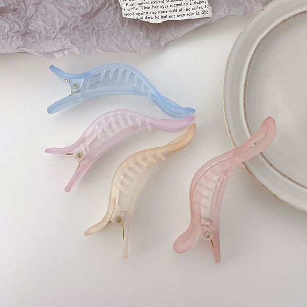 length 11.8 cm large arc-shaped mist face hair clamps plastic resin women shower scrunchies bang edge clips for lady female ponytail headdre, Slivery;golden
length 11.8 cm large arc-shaped mist face hair clamps plastic resin women shower scrunchies bang edge clips for lady female ponytail headdre, Slivery;golden