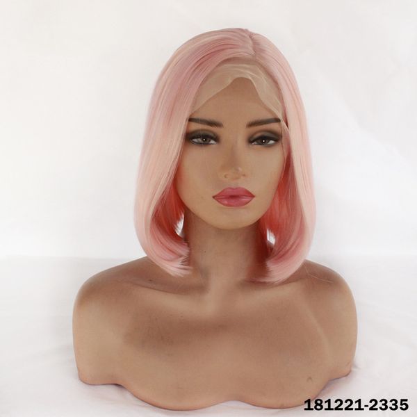 pink full straight synthetic remy hair lace front bob wigs simulation human hair wig perruques de cheveux humains, Black
pink full straight synthetic remy hair lace front bob wigs simulation human hair wig perruques de cheveux humains, Black