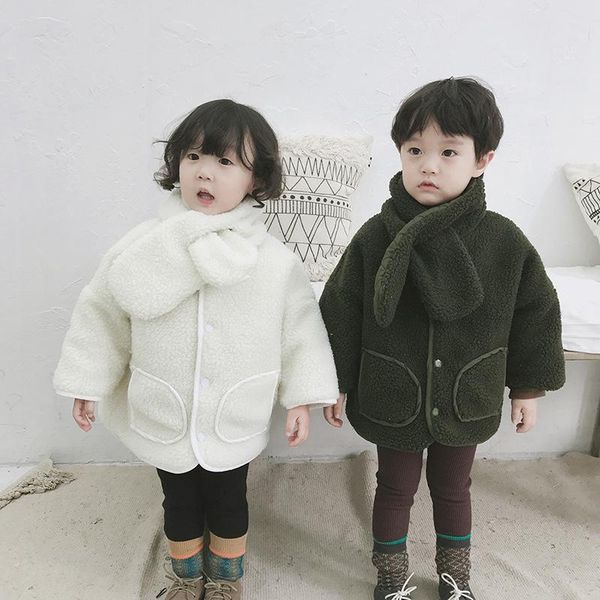 down coat winter korean style boys and girls fleece quilted casual jackets with scarf 2021 children loose reversible coats, Blue;gray
down coat winter korean style boys and girls fleece quilted casual jackets with scarf 2021 children loose reversible coats, Blue;gray