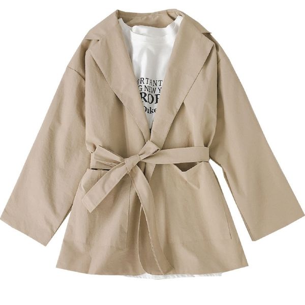 women's solid color blazers jacket spring autumn new net red wild straps waist long sleeve women blazers and jackets ml107 y201026, White;black
women's solid color blazers jacket spring autumn new net red wild straps waist long sleeve women blazers and jackets ml107 y201026, White;black