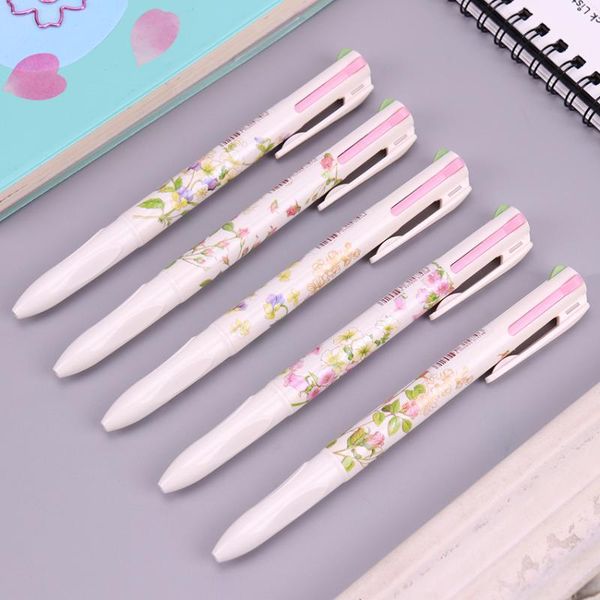 1pc 4 colours colored ink ballpoint pen refill 0.5 mm floral kawaii small fresh press pen office school stationery supplies1, Blue;orange
1pc 4 colours colored ink ballpoint pen refill 0.5 mm floral kawaii small fresh press pen office school stationery supplies1, Blue;orange