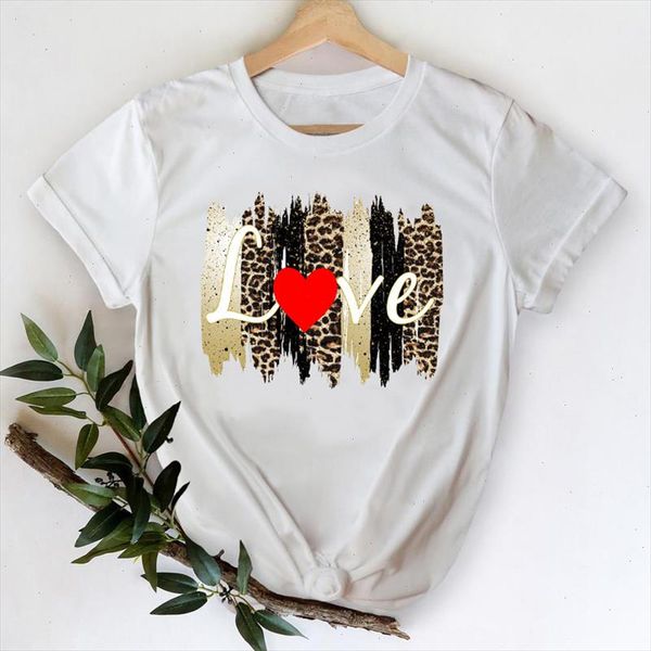 t shirts for women 2021 leopard love valentines day spring summer printing lady print graphic tshirt female tee t shirt, White
t shirts for women 2021 leopard love valentines day spring summer printing lady print graphic tshirt female tee t shirt, White