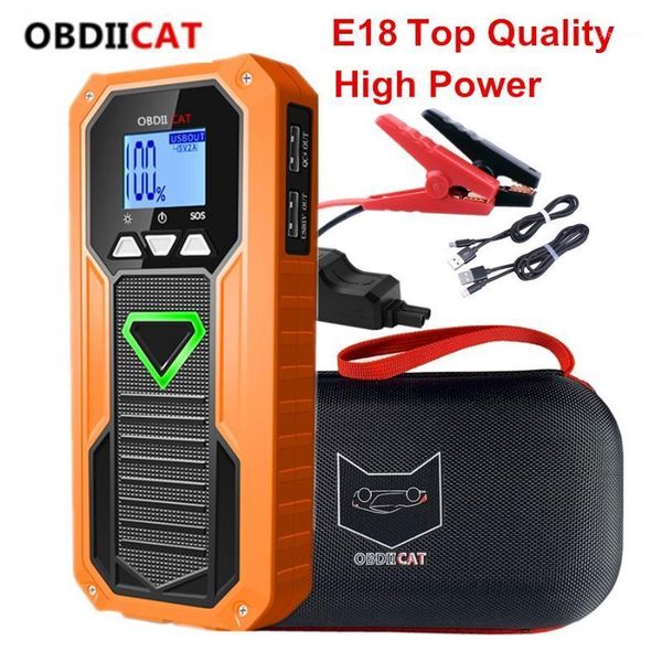 e18 car jump starter portable emergency charger battery power bank car starting device for gasoline & diesel1
e18 car jump starter portable emergency charger battery power bank car starting device for gasoline & diesel1