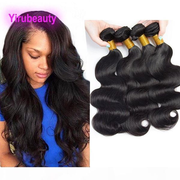 brazilian virgin hair bundles 4 pieces lot natural color 8-30inch body wave hair extensions double hair wefts dyeable body wave weaves, Black
brazilian virgin hair bundles 4 pieces lot natural color 8-30inch body wave hair extensions double hair wefts dyeable body wave weaves, Black