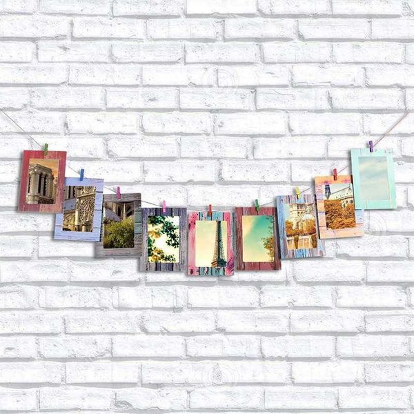 9pcs 7in diy p frame wooden clip paper picture holder wall decoration for wedding 2019 graduation party p booth props1
9pcs 7in diy p frame wooden clip paper picture holder wall decoration for wedding 2019 graduation party p booth props1