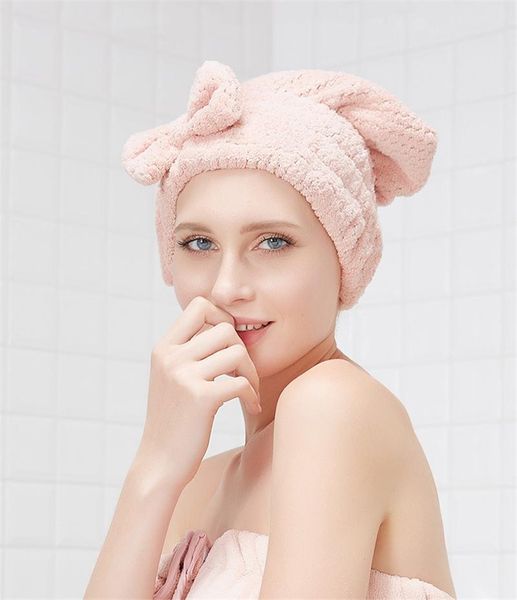 quick-dry hair drying towel cap bath hat microfiber solid towel cap super absorption turban hair dry for women girls
quick-dry hair drying towel cap bath hat microfiber solid towel cap super absorption turban hair dry for women girls