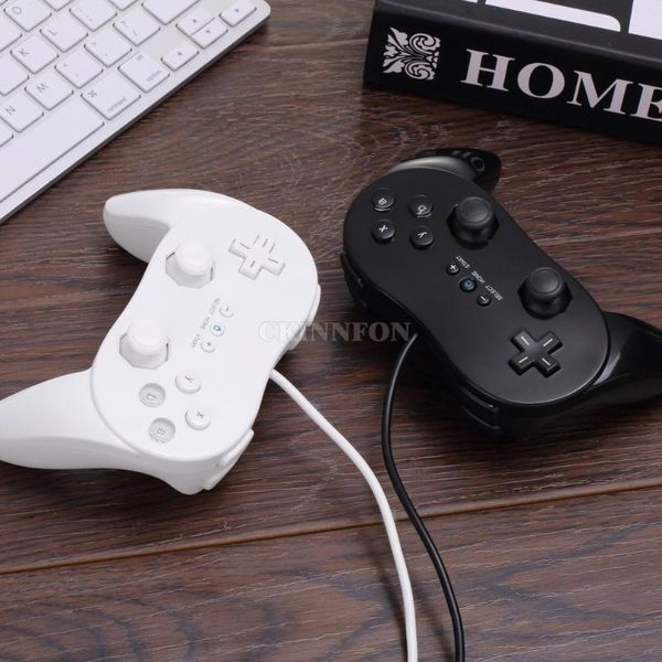 100pcs/lot Classic Wired Game Controller Remote Pro Gamepad For Wii