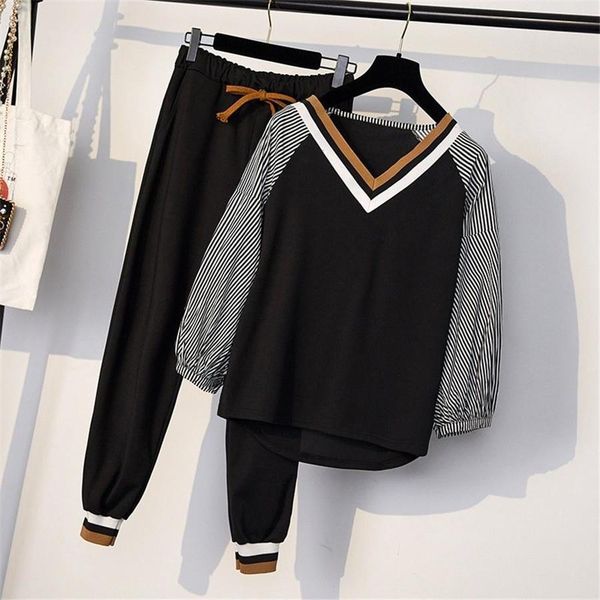 2019 women two piece set spring long sleeve t shirt+ long pants casual women tracksuit set 5xl, Gray
2019 women two piece set spring long sleeve t shirt+ long pants casual women tracksuit set 5xl, Gray