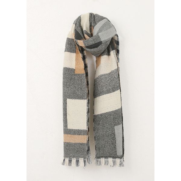 scarves of red mansions women's winter 2020 new versatile korean shawl ins fashionable student warm plaid neck, Blue;gray
scarves of red mansions women's winter 2020 new versatile korean shawl ins fashionable student warm plaid neck, Blue;gray
