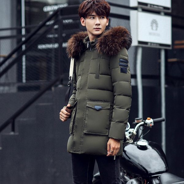2021 new warm winter for men parkas coat of artificial skin with hoodie man's thin jacket wxf416 7hqj, Black
2021 new warm winter for men parkas coat of artificial skin with hoodie man's thin jacket wxf416 7hqj, Black