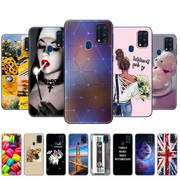 case 6.4" silicon soft tpu back phone cover for samsung galaxy m31 m 31 sm-m315fzbvser m315 protective shell
case 6.4" silicon soft tpu back phone cover for samsung galaxy m31 m 31 sm-m315fzbvser m315 protective shell