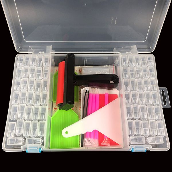 new 5d diamond painting accessories tools kit for diamond embroidery accessories art supplies storage box 2021 
new 5d diamond painting accessories tools kit for diamond embroidery accessories art supplies storage box 2021