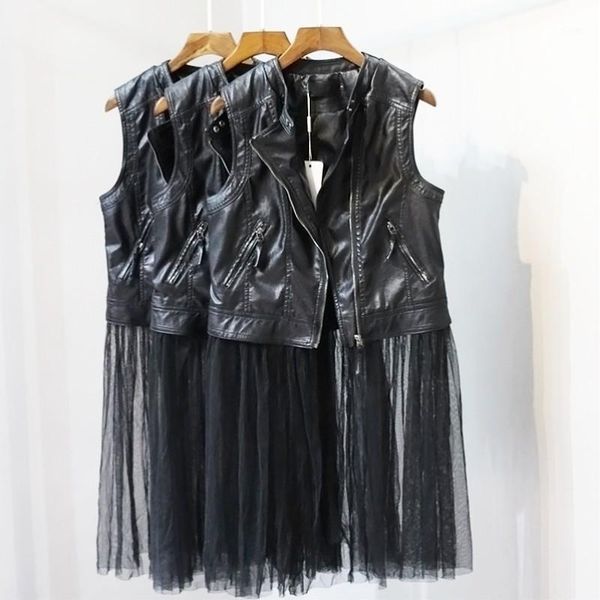 autumn new fashion black vogue splice mesh pu leather jacket for women colete feminino casacos chaqueta mujer cuero costume1
autumn new fashion black vogue splice mesh pu leather jacket for women colete feminino casacos chaqueta mujer cuero costume1