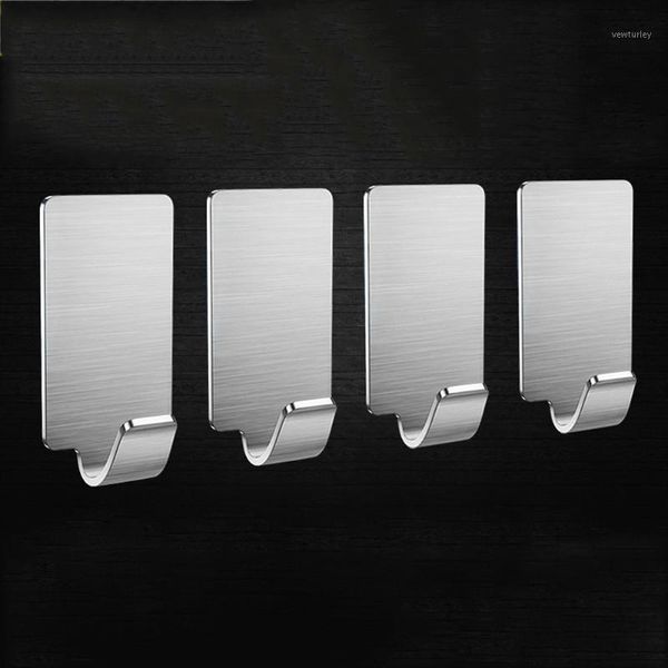 hooks & rails 4pcs hats bag stainless steel wall hanger adhesive towel key robe hooks1
hooks & rails 4pcs hats bag stainless steel wall hanger adhesive towel key robe hooks1