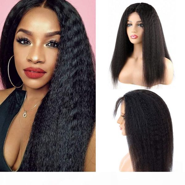 brazilian kinky straight 4x4 lace closure human hair wigs human hair lace closure wigs 150% density for black women, Black;brown
brazilian kinky straight 4x4 lace closure human hair wigs human hair lace closure wigs 150% density for black women, Black;brown