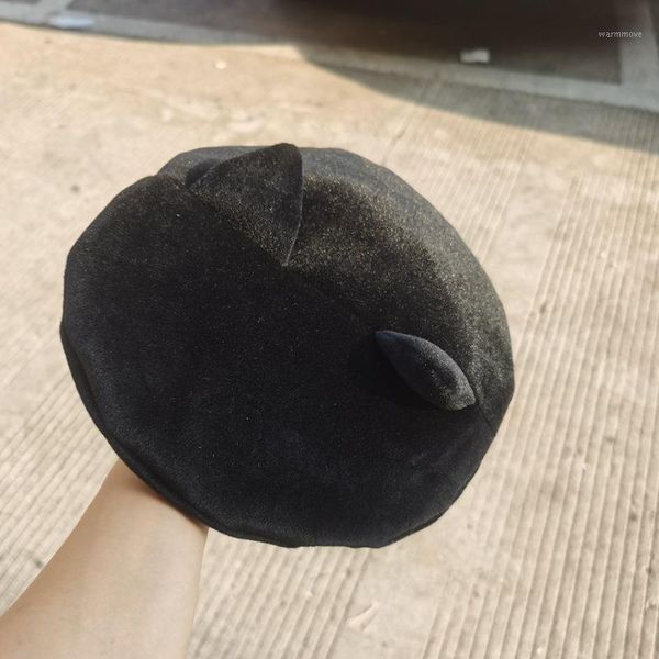 women girl beret artist warm velvet winter beanie hat cute ear beret hats solid color elegant lady winter caps1, Blue;gray
women girl beret artist warm velvet winter beanie hat cute ear beret hats solid color elegant lady winter caps1, Blue;gray