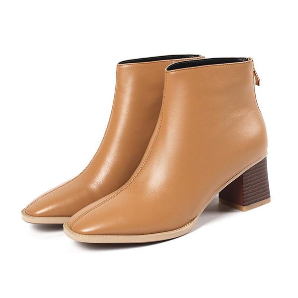 boots women woman genuine leather cow plus size europe and the united states short fashion handmade 5.5cm heel, Black
boots women woman genuine leather cow plus size europe and the united states short fashion handmade 5.5cm heel, Black