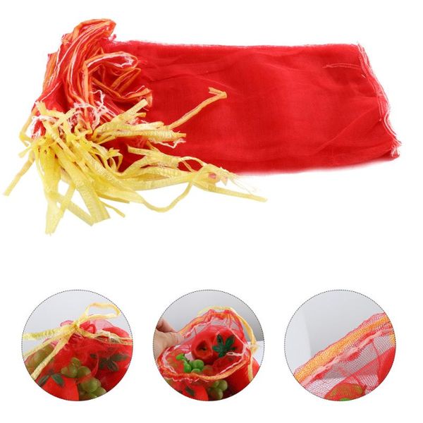 gift wrap 100pcs woven simple durable plastic drawstring packaging vegetable storage bag fruit pocket for potato fruits vegetables walnut
gift wrap 100pcs woven simple durable plastic drawstring packaging vegetable storage bag fruit pocket for potato fruits vegetables walnut