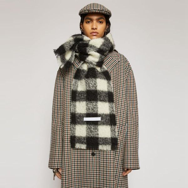 scarves ac cashmere contrast plaid scarf. long and versatile bib for students. extra warm shawl in winter, Blue;gray
scarves ac cashmere contrast plaid scarf. long and versatile bib for students. extra warm shawl in winter, Blue;gray