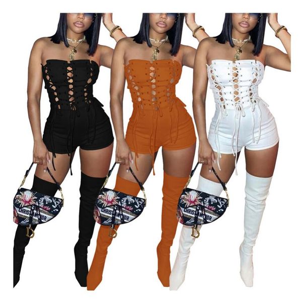 wholesale hollow out bandage jumpsuits women summer ripped one piece playsuits nightclub solid rompers bulk 7020, Black;white
wholesale hollow out bandage jumpsuits women summer ripped one piece playsuits nightclub solid rompers bulk 7020, Black;white