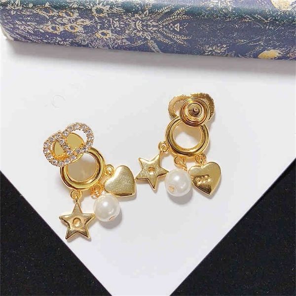 87% off wholesale shop home new red diamond pearl earrings brass silver needle earrings, Golden
87% off wholesale shop home new red diamond pearl earrings brass silver needle earrings, Golden