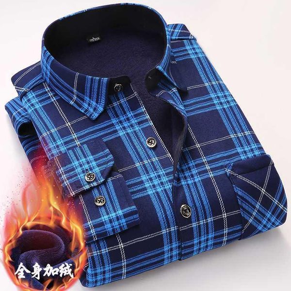 men's dress shirts 2021 winter mens fashion long sleeve plaid shirt thicking warm fleece lined soft business casual flannel striped shi, White;black
men's dress shirts 2021 winter mens fashion long sleeve plaid shirt thicking warm fleece lined soft business casual flannel striped shi, White;black
